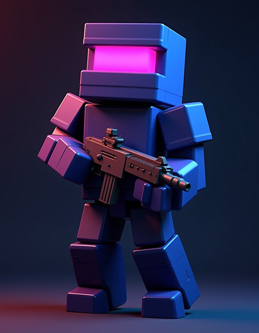 SolCraft voxel skin — Genesis Operator